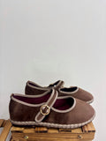 Mary Janes de terciopelo