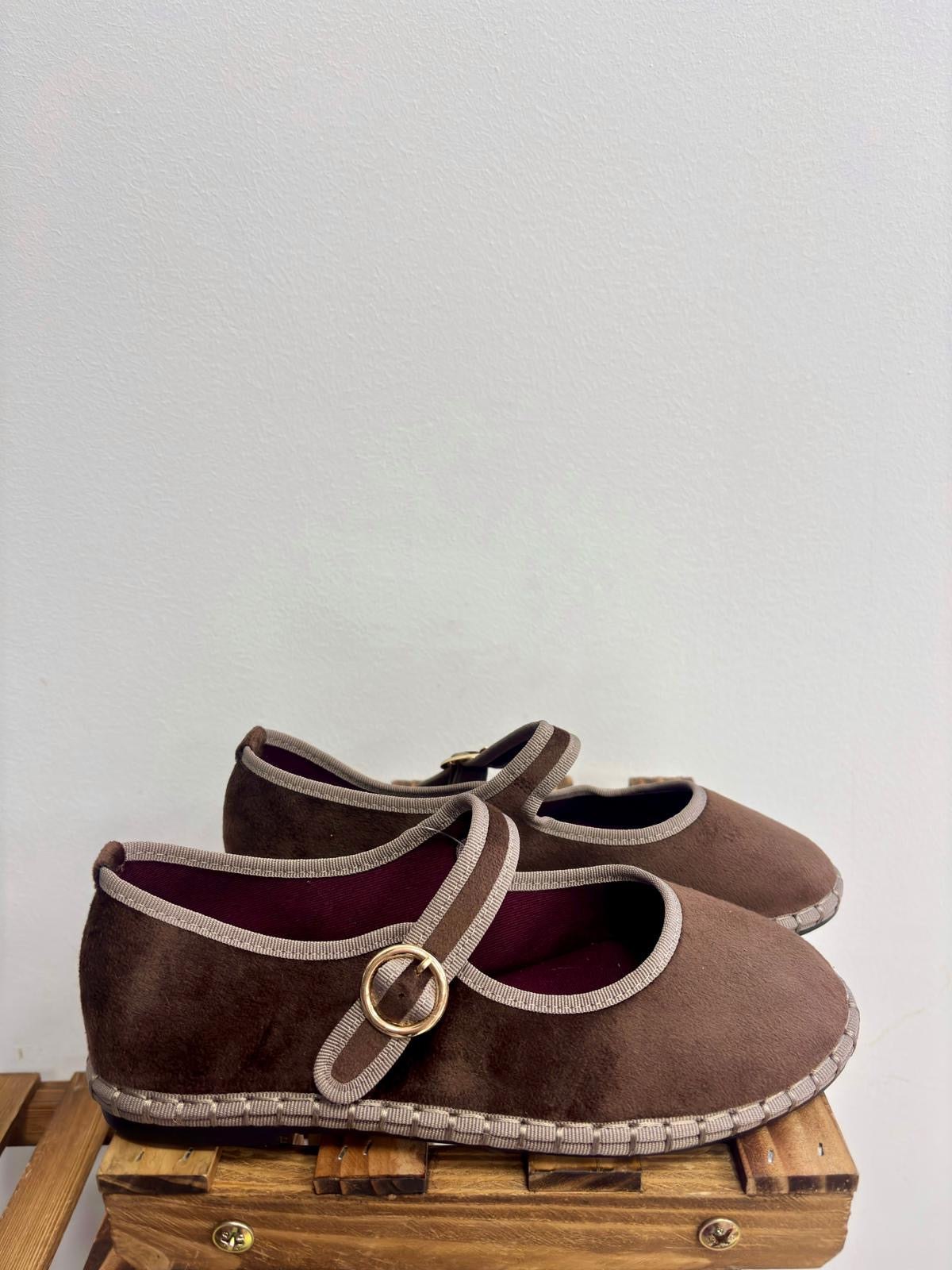 Mary Janes de terciopelo