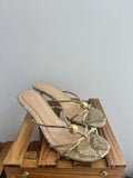 6505/SANDALIA EFECTO SERPIENTE