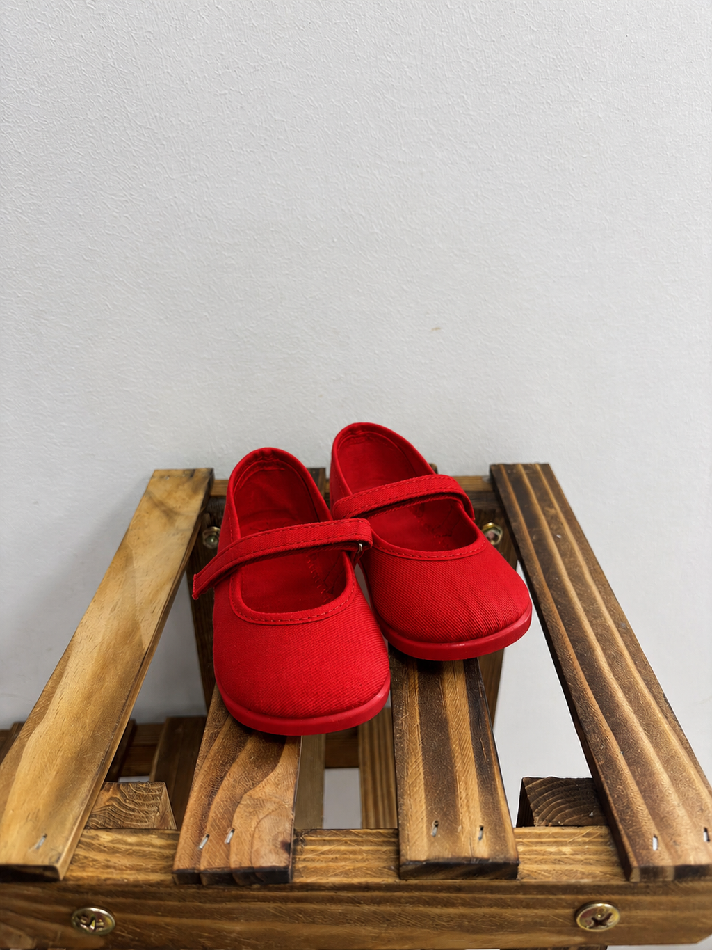 950/MERCEDITA VELCRO ROJA