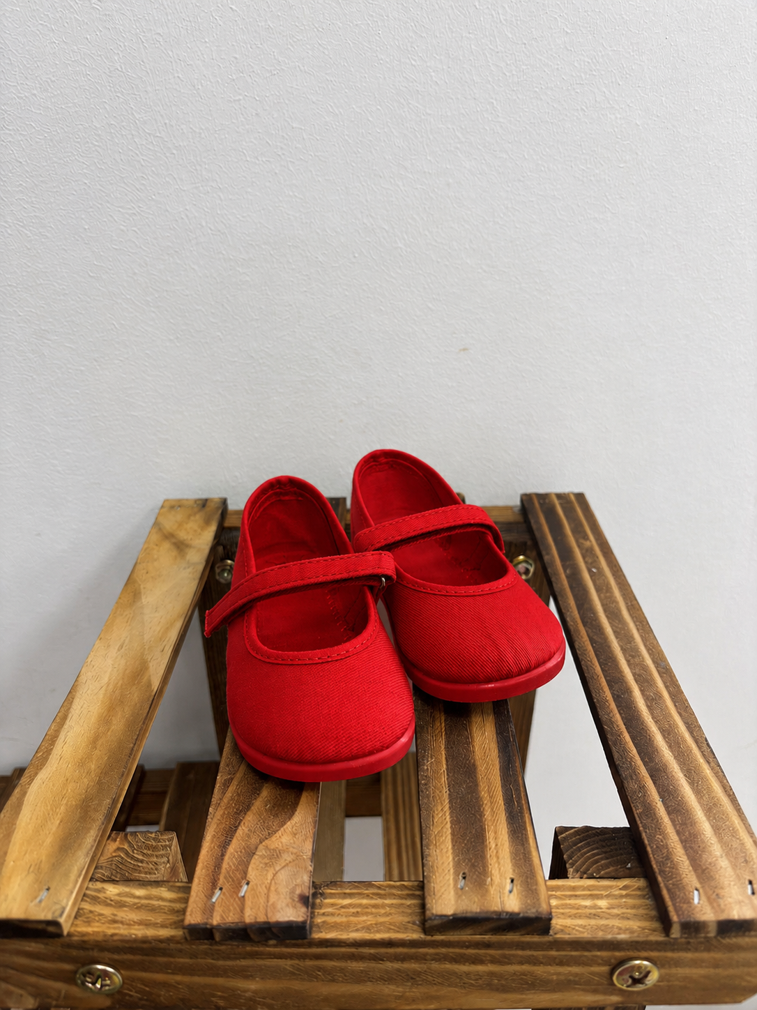 950/MERCEDITA VELCRO ROJA